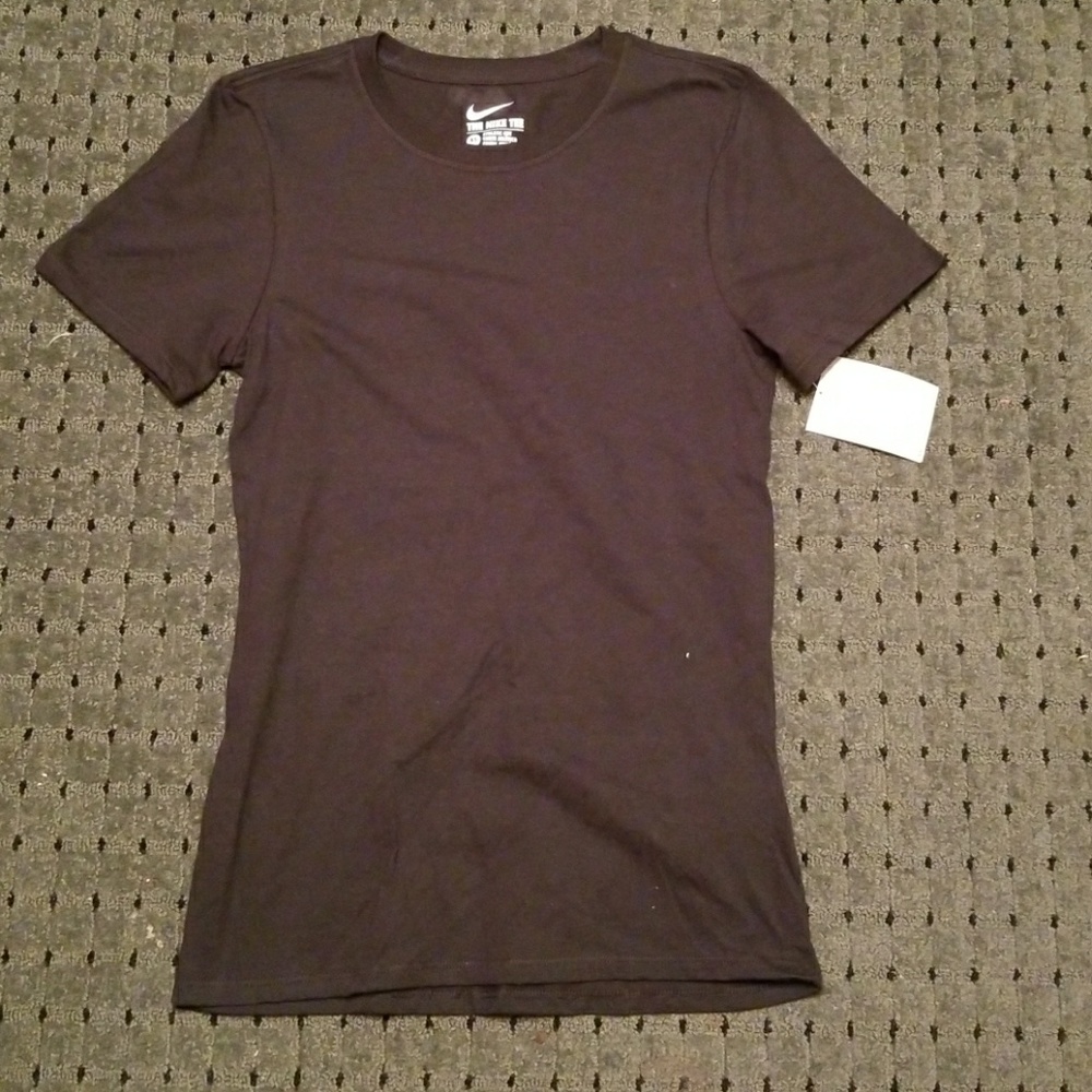 NWT Black Nike Cotton Tee